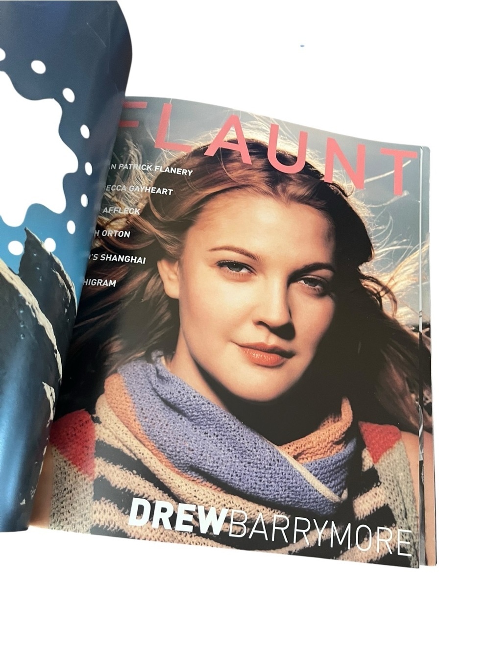 Vintage 1999 Flaunt Magazine Drew Barrymore Jawbreaker y2k - Picture 2 of 12